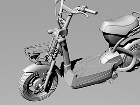 电动车 自助车 日常用品 犀牛模型