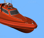 船10.5米快艇模型 3d模型