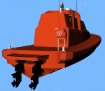 船10.5米快艇模型 3d模型