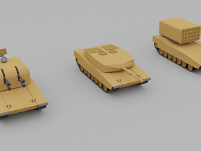 卡通装甲载具 卡通 动画 游戏 战争 装甲车 坦克