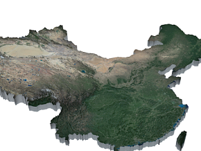 中国三维地图 中国3d地图 中国 中国地图 中国山脉 中国地形图