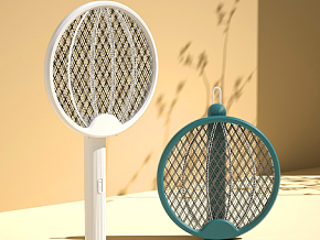 电蚊拍模型 可折叠电蚊拍 生活电器 家用电器 日常用品