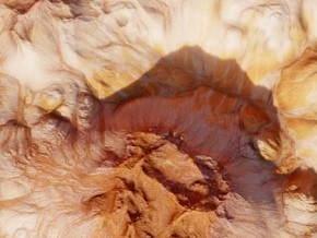 火星景观 自然 环境 地形 科幻场景