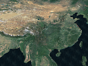 写实鸟瞰中国地图场景 中国 中国地图 中国鸟瞰 中国航拍 中国卫星图 中国地理 中国地质地貌 中国区