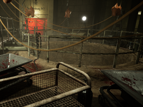 恐怖实验室 地下屠宰场 绞肉机 蒸汽炉 切割台 场景 3D模型 UE4 虚幻5