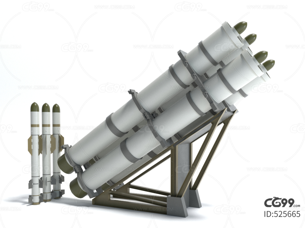 军事器材 导弹发射器 火箭导弹