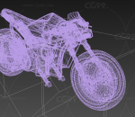 PBR 次世代 科幻未来摩托车 改装机车