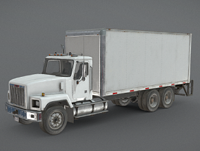 厢式卡车 货车 军用卡车 大卡车 运输车 PBR次世代 重型卡车 大货车 汽车 运兵车 工程车 拖车