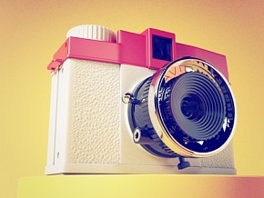 迷你相机 写实 摄影 摄像 电子产品 电子设备