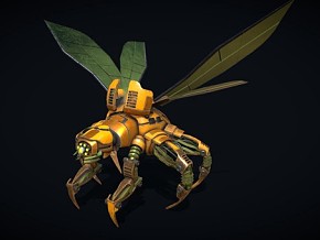 机械昆虫 机械生物 机器动物 科幻机器人 科幻昆虫 战争昆虫