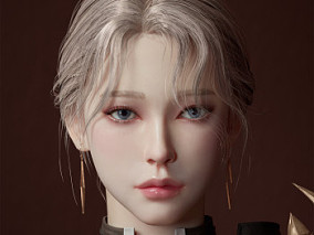 韩国3D角色模型师Son Yumin作品分享《魔月》