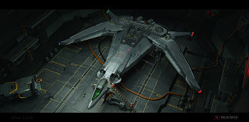 西班牙3D/2D硬表面设计师乌奈·洛伊迪·拉米雷斯《仙后座 mk78宇宙飞船》