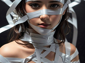 印度3D艺术家阿布舍克·耆那教《可爱女孩》