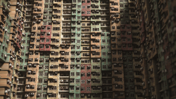 国外CG艺术家阿米尔·卡比里《香港旧公寓》