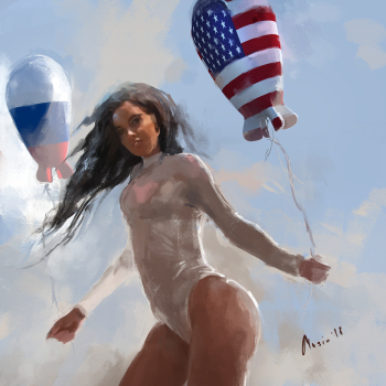 俄罗斯概念原画师 Sergey Musin 气球少女