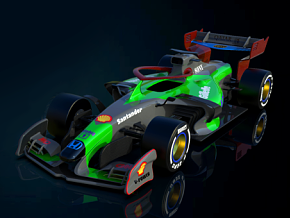 F1赛车3D模型