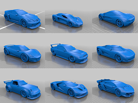 汽车打印3D模型