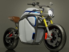 摩托车3d模型