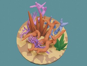 海底珊瑚 植物