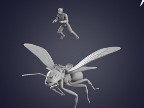 3D打印 蚁人 蚂蚁 飞蚁
