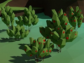 低模灌木丛林植物打包3D模型