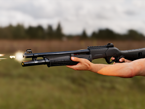 ue4武器枪械合集3D模型