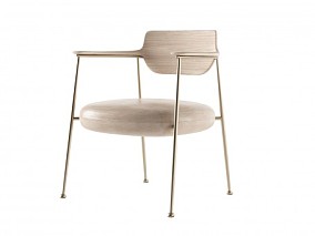原木 原切椅子 3d模型