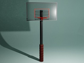 篮球架篮球框3D模型