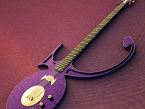 创意模型 粉红电子吉他 乐器 3D模型