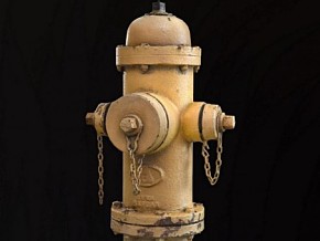 复古 消防栓 3d模型