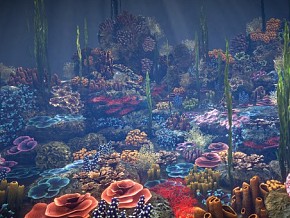 海底生物 3d模型