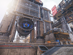 unity 超级机器城市 未来火星钢铁都市 科幻实验室 巨型场景 3d模型