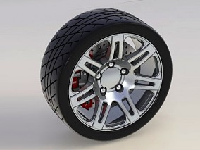 轮胎工业设计模型