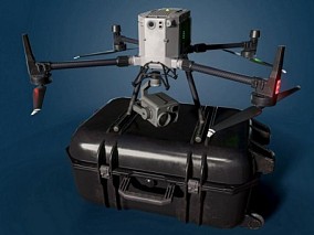 无人机 无人机空投 无人机送货 3d模型
