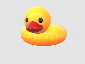 小黄鸭 游泳圈 救生圈 水上玩具 游乐 鸭子游泳圈