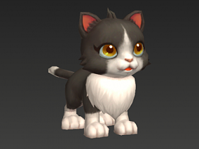 小猫 3D模型 小猫咪
