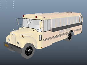 车    公交车    3d模型