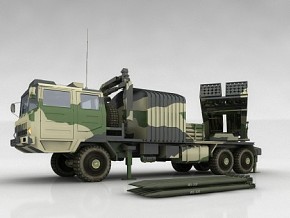 WS300发射车  远程导弹发射车