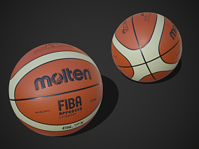 次世代 PBR 篮球 摩腾篮球 basket ball 篮球模型 NBA 体育用品 球类 Molte