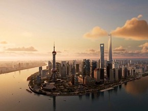 UE4场景数字孪生智慧城市房地产数据可视化通用案例工程上海