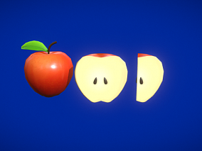 卡通苹果 卡通水果 Apple 红苹果