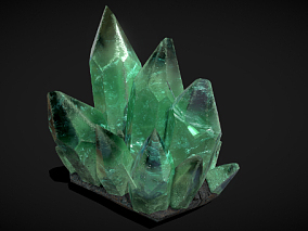 绿水晶 晶体 石英 钻石 魔法