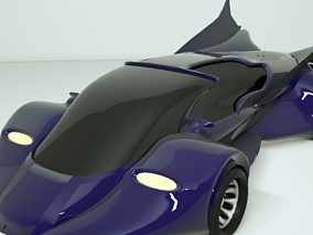 蝙蝠汽车模型