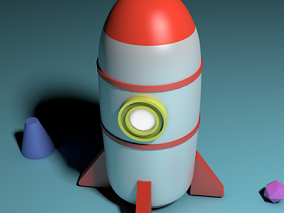火箭建模渲染