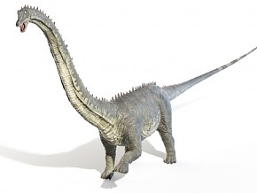 梁龙 泰坦龙族 恐龙 蜥脚类 巨型 怪物 生物 蜥蜴 远古生物 灭绝的动物 古生物