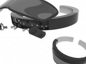 未来科技模型 元宇宙虚拟现实vr眼镜模型