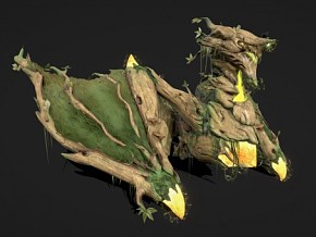 龙 树龙 植物龙 神话龙 西方龙 异化龙 飞龙  木龙 神龙 树神龙 精灵龙 4K贴图