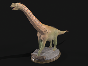 恐龙 草食龙 圆顶龙 腕龙 远古生物 虚拟现实 侏罗纪 三叠纪 白垩纪 AR VR 模型