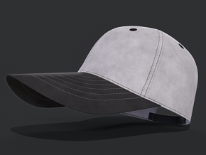 PBR材质 帽子 鸭舌帽 棒球帽子 旅行帽 鸭嘴帽 运动帽子 遮阳帽子 休闲帽
