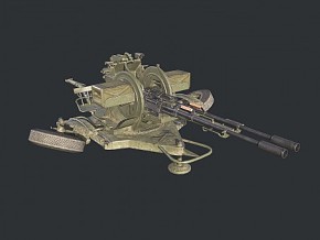 PBR 次世代 军事炮塔 高射炮 ZU-23-2 AA防空炮